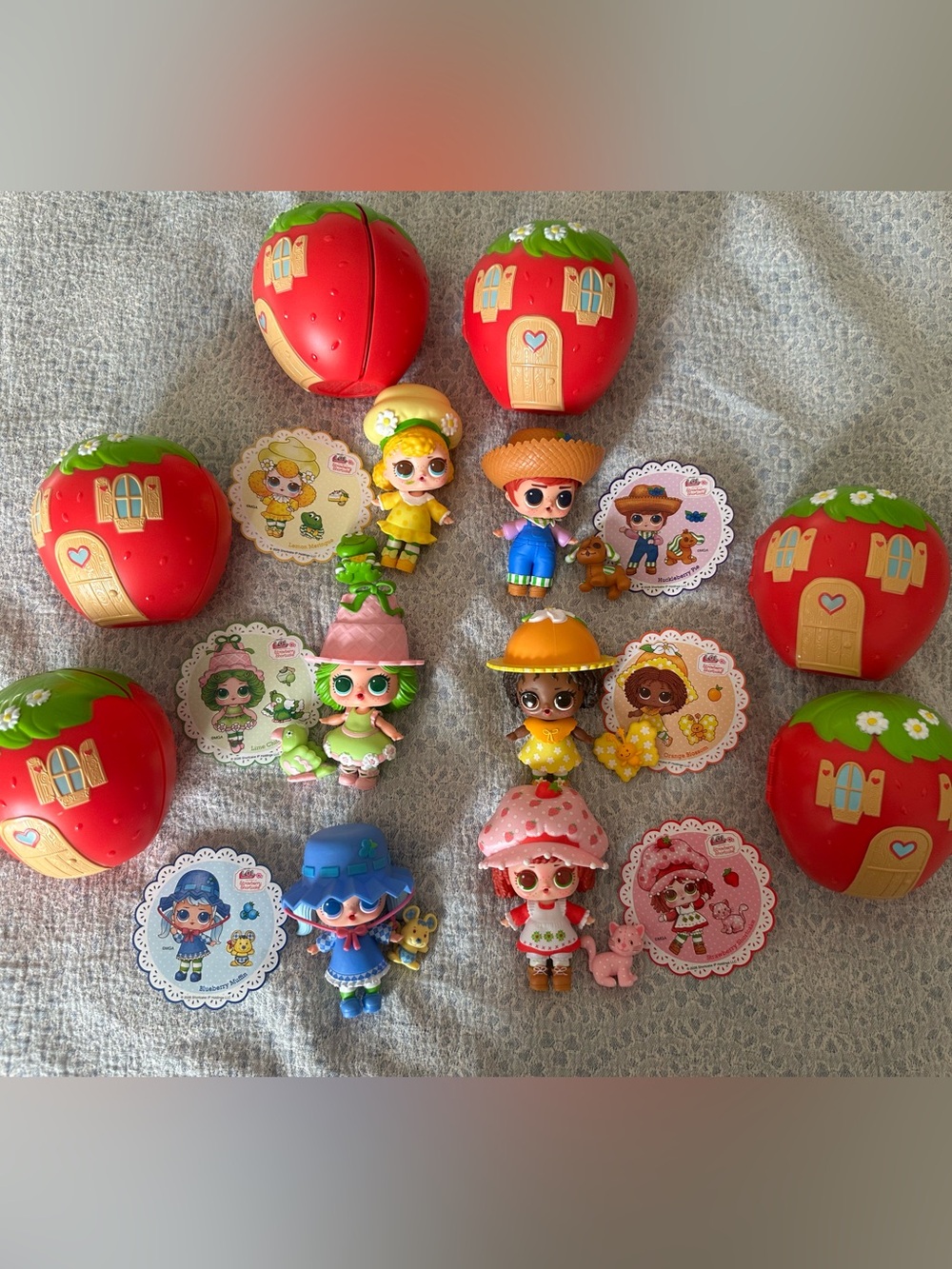 LOL Surprise Strawberry Shortcake - complete set NEW